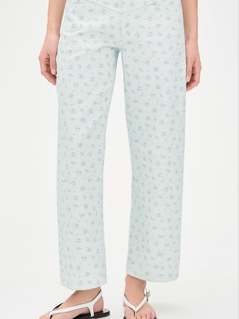 Le Jean Selena Cropped Jeans